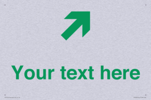 Custom Safe Condition inverse: Green Up right arrow